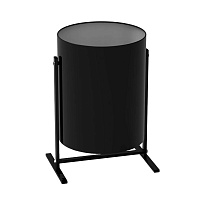 Урна металлическая уличная, Титан, 25 л, цвет черный в Ялте