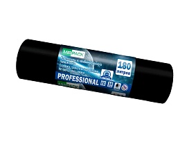 Мешки для мусора 180 л, ароматизированные, черные, в рулоне 10 шт., ПВД, 30 мкм, 1100х930 мм, PROFESSIONAL, 1801044 в Ялте Мешки для мусора 180 л, ароматизированные, черные, в рулоне 10 шт., ПВД, 30 мкм, 1100х930 мм, PROFESSIONAL, 1801044 в Ялте