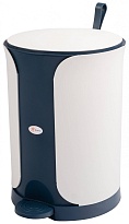 Контейнер для мусора Sтилъ с педалью 11 л синий 11 синий в Ялте