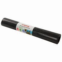 Мешки для мусора 240 л, черные, в рулоне 10 шт., ПВД 50 мкм, 1400х900 мм, LAIMA, 605337 в Ялте