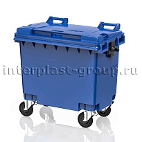 Контейнер для мусора 660 л голубой 660 голубой в Ялте