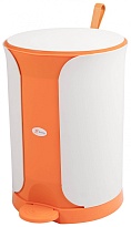 Контейнер для мусора Sтилъ с педалью 18 л оранжевый 18 оранжевый в Ялте