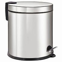 Ведро-контейнер для мусора урна с педалью LAIMA Classic Plus, 20 л, зеркальное в Ялте