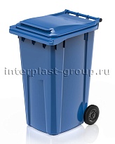 Контейнер для мусора 240 л голубой облегченный 240 голубой в Ялте