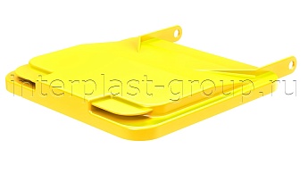Комплект крышки для контейнера 120 л. желтая  желтый в Ялте