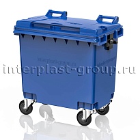 Мусорный контейнер 770 л голубой 770 голубой в Ялте